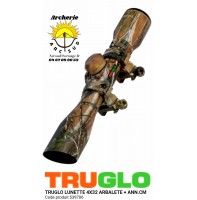 Truglo lunette arbalète camo avec anneau