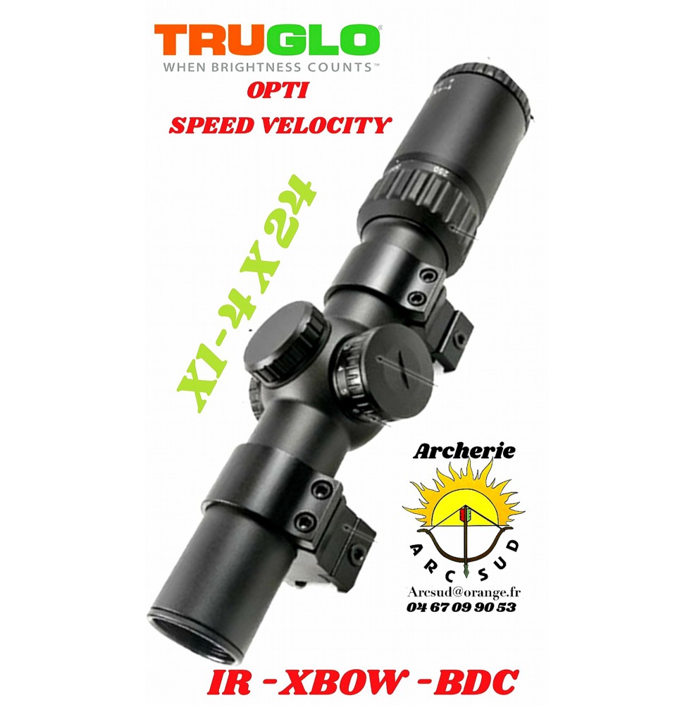 Truglo lunette arbalète opti speed velocity