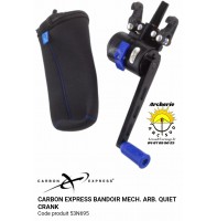 Carbon express armeur arbalète mecanique quiet crank