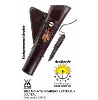 Wild mountain carquois lat avec couteau 53t522