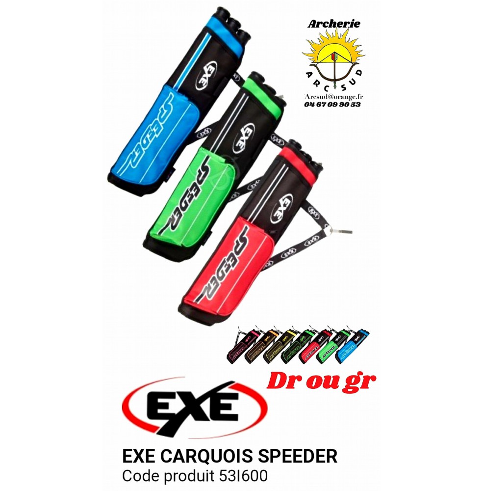 Exe carquois speeder 3 tubes 53l600