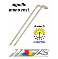 Arc système aiguille repose flèches mono rest inox