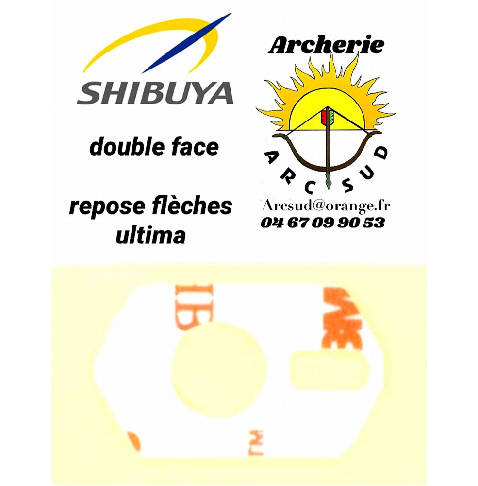 SHIBUYA Ultima - Double Face de Repose Flèche