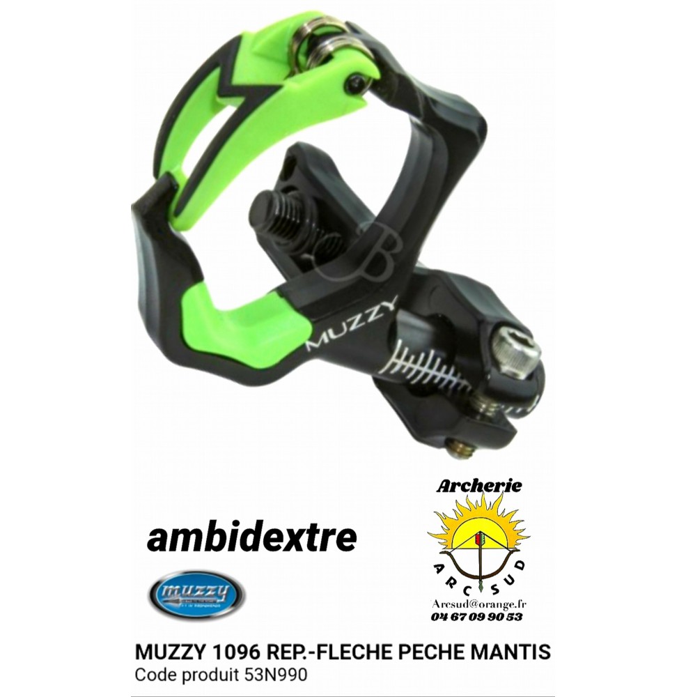 Muzzy repose flèches pêche 1096 mantis 53n990