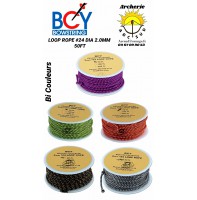 Bcy cordelette a dloop bi couleurs 50 ft