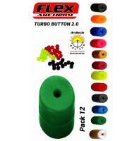 Flex archery turbo button 2.0 ( pack 12 )