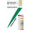 trueflight plumes naturelles  shield uni 5 pouces