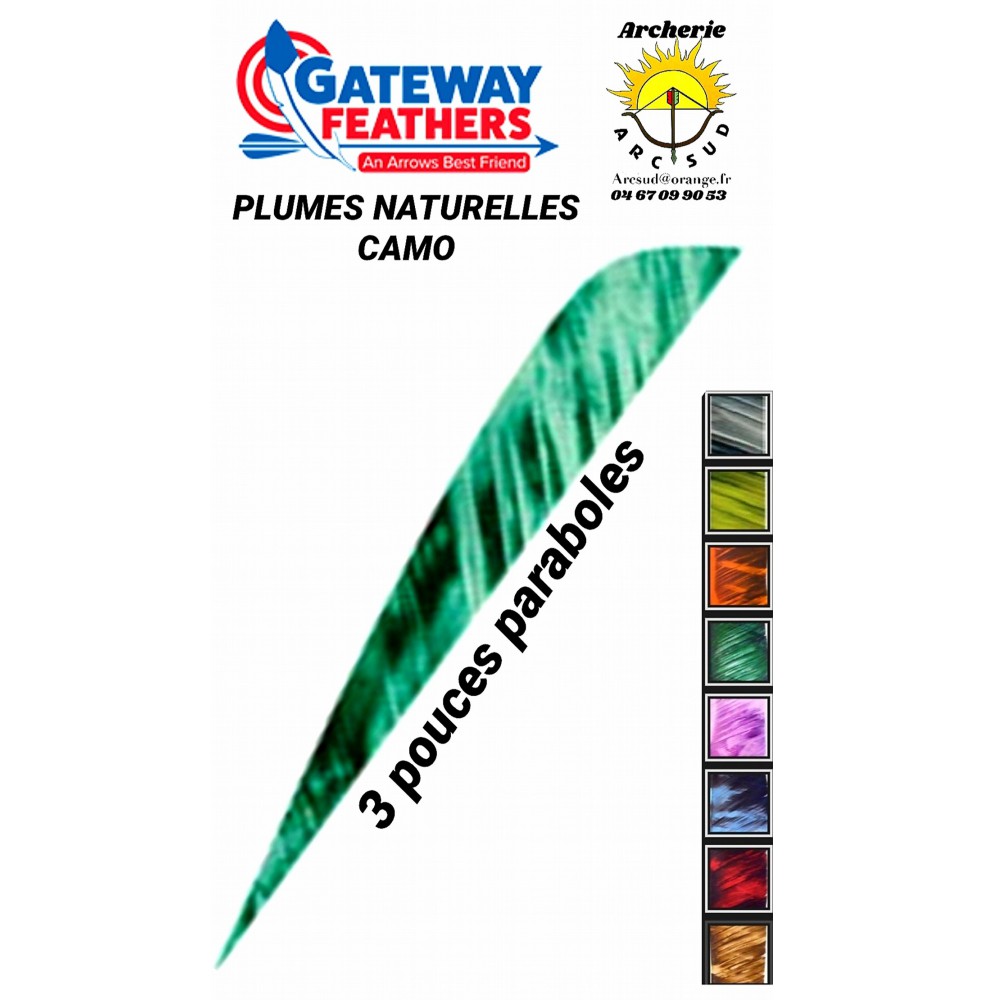 gateway parabole 3 pouces camo