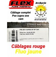 Flex archery set cordages pse supra one cam
