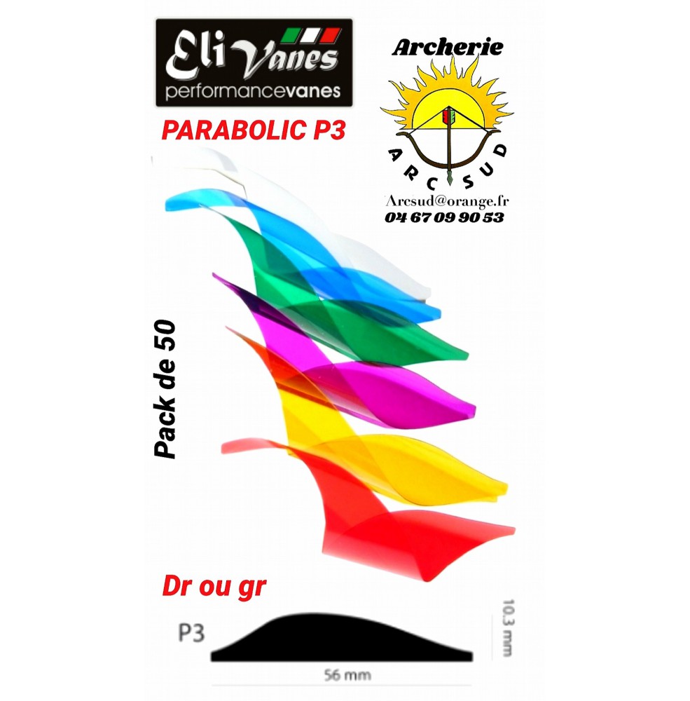 Elivanes plumes plastique parabolique p3