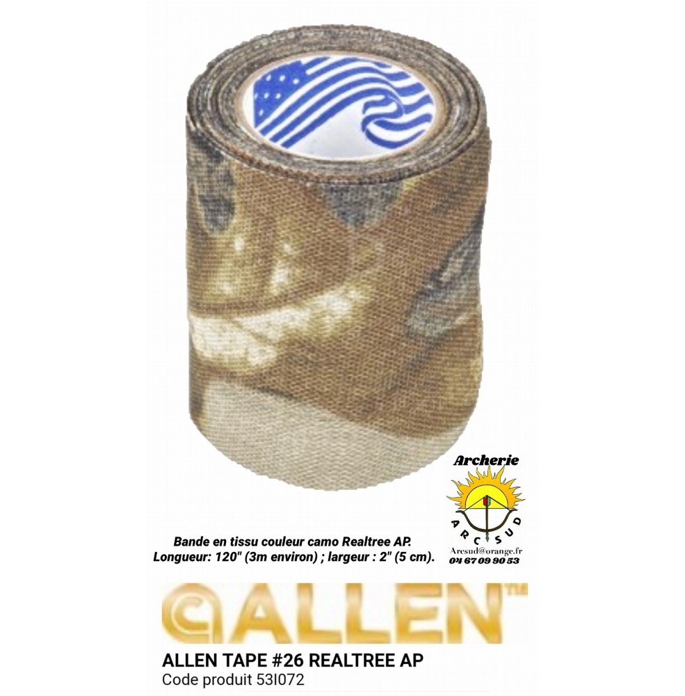 Allen bande tissu realtree ap 53i072