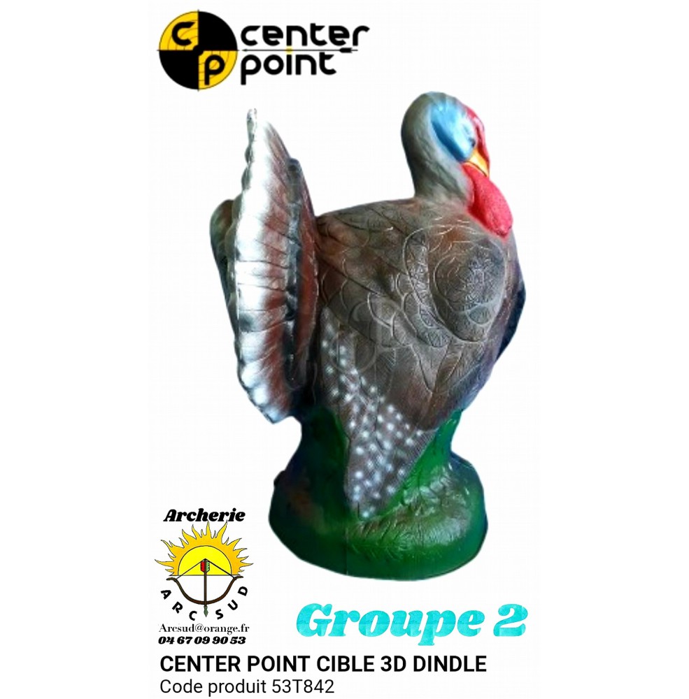 C point bête 3d dinde 53t842