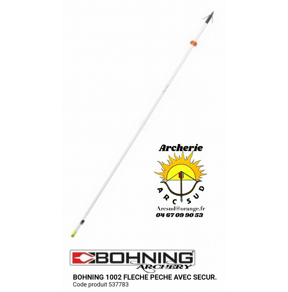 Bohning 1002 flèche de pêche avec secur 537783