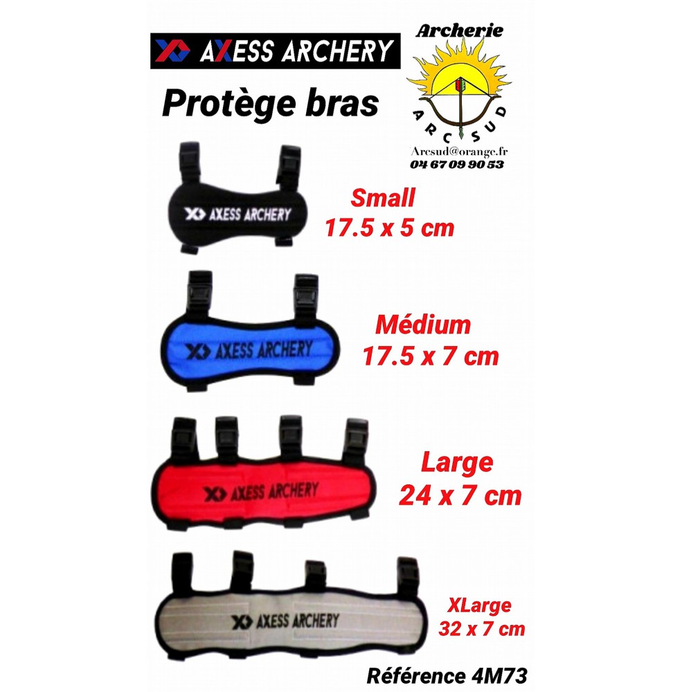 Axess archery protège bras ref 4m73