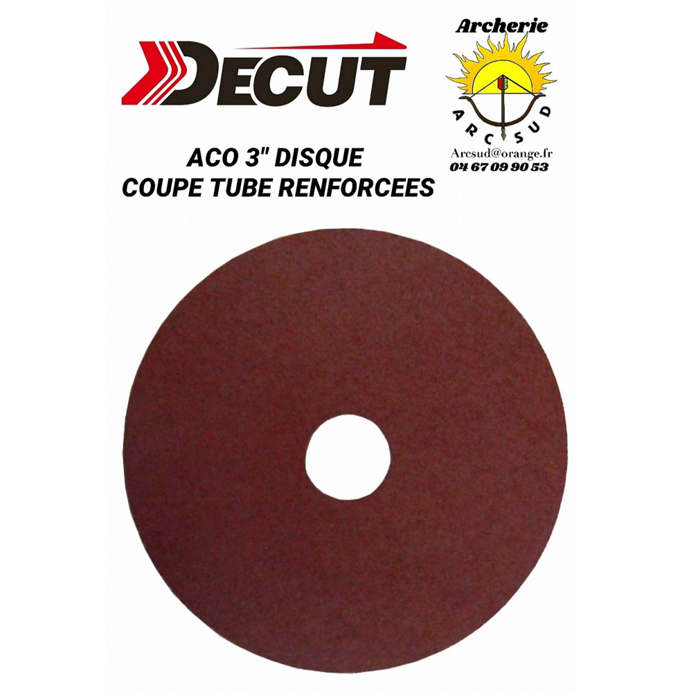 Decut disque 3 pouces renforcé