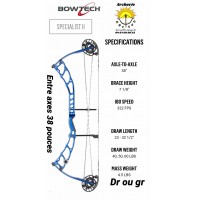 Bowtech arc à poulie spécialist II version 2020