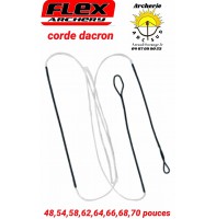 Flex archery Cordes dacron arc classique 