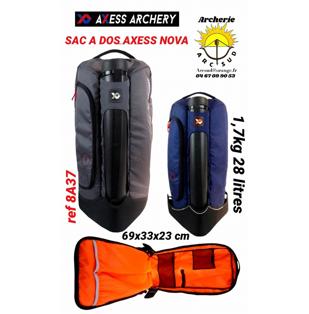 Axess archery sac à dos nova ref 8a37