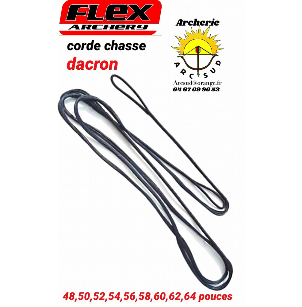 Flex archery cordes chasse dacron