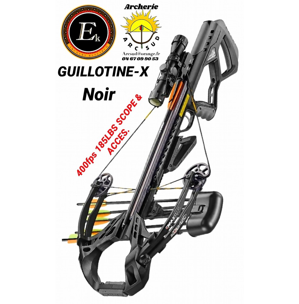 Ek archery arbalète guillotine x noir