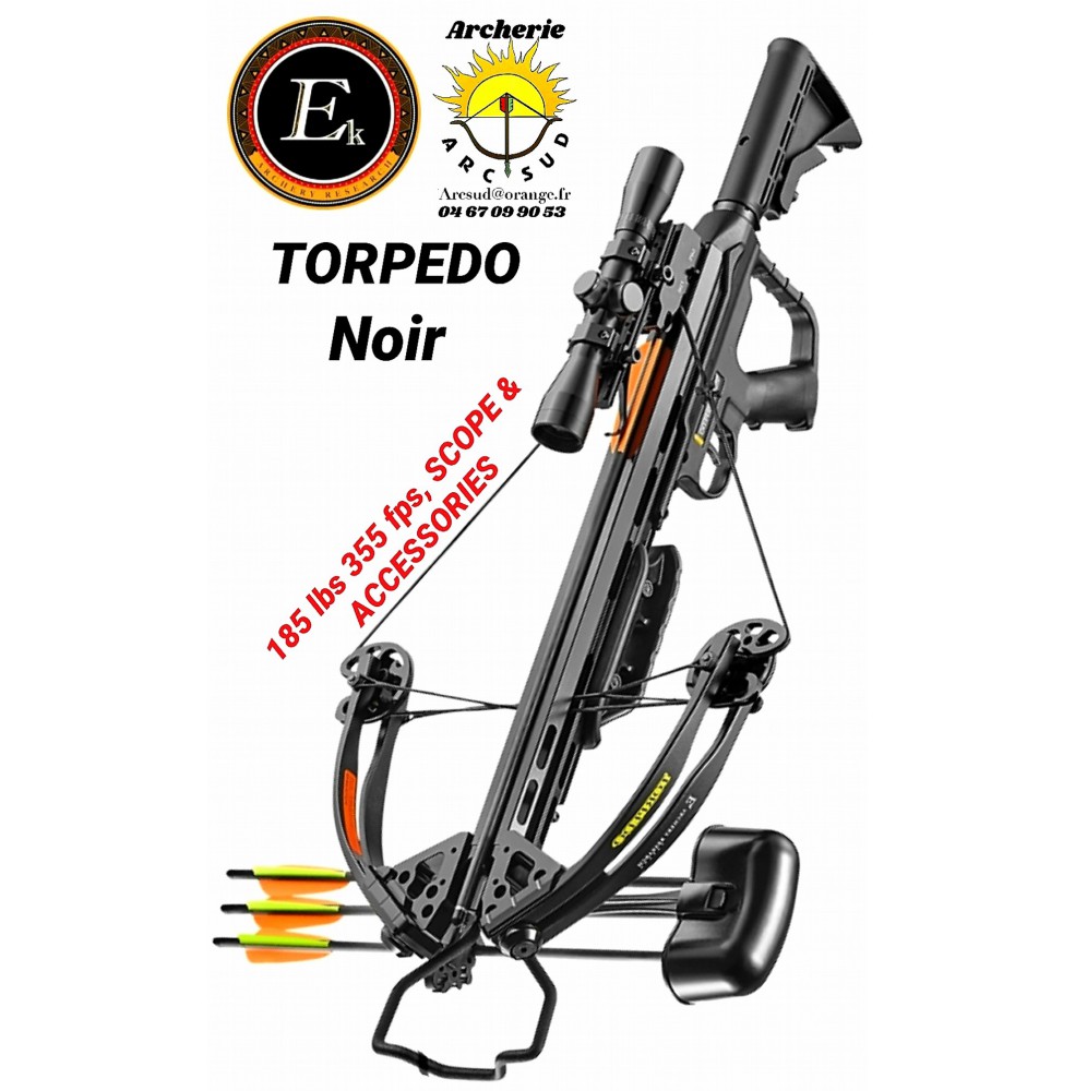 Ek archery arbalète torpedo noir