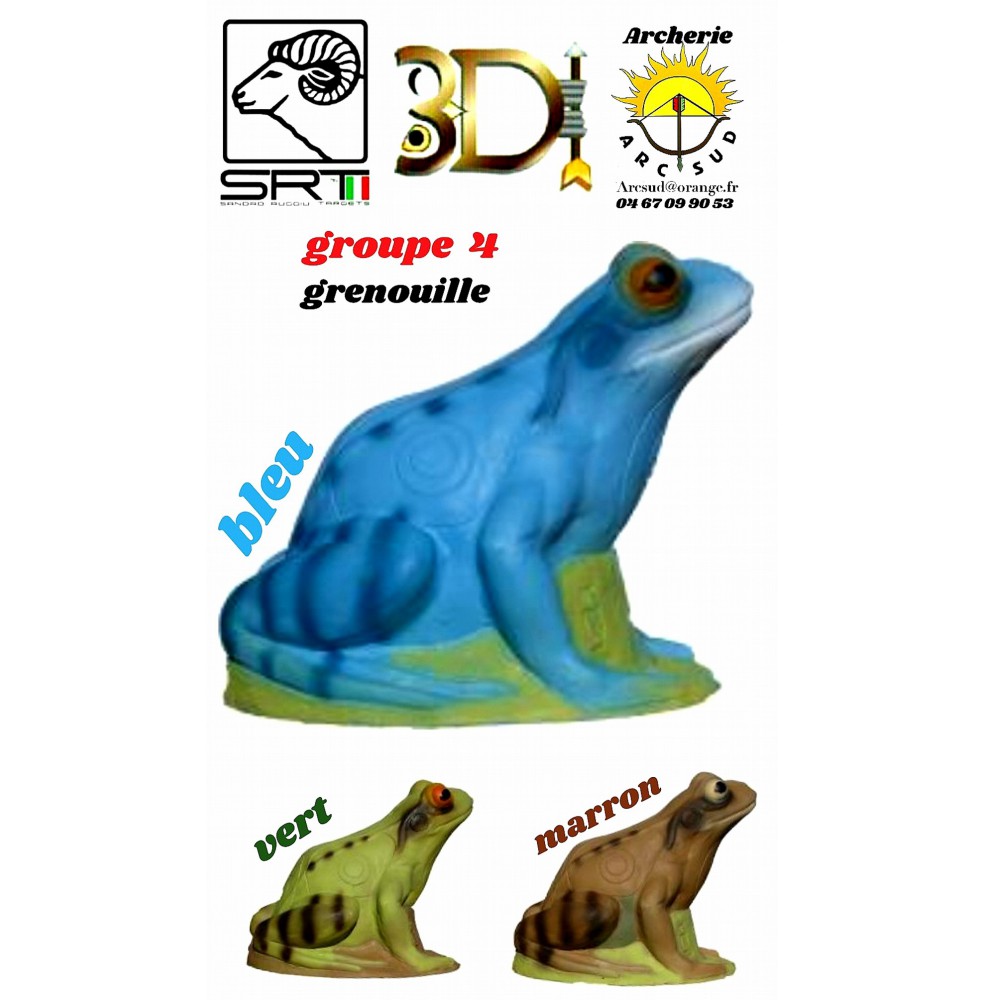 3di bêtes 3d grenouille