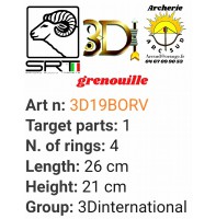 3di bêtes 3d grenouille