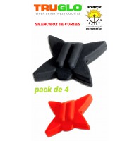 Truglo amortisseur de corde (pack de 4)