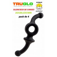 Truglo amortisseur de corde doubledown  (pack de 4)