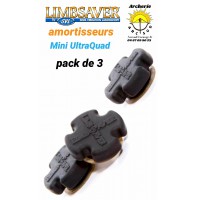 Limbsaver amortiseur mini ultraquad (pack de 3)
