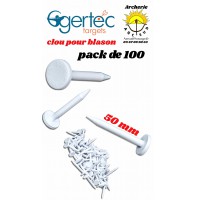 Egertec clou pour blason (pack de 100)