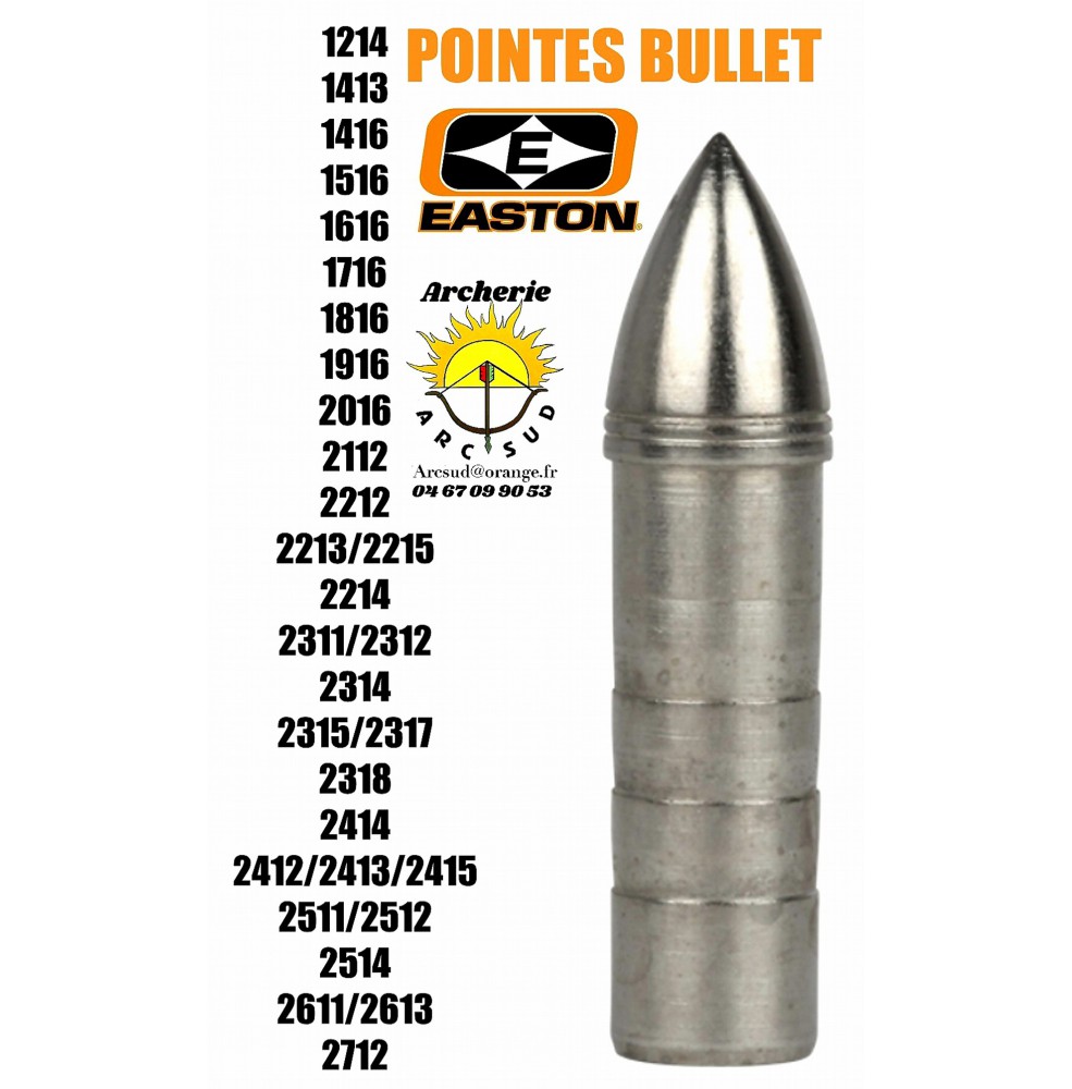 Easton pointes bullet
