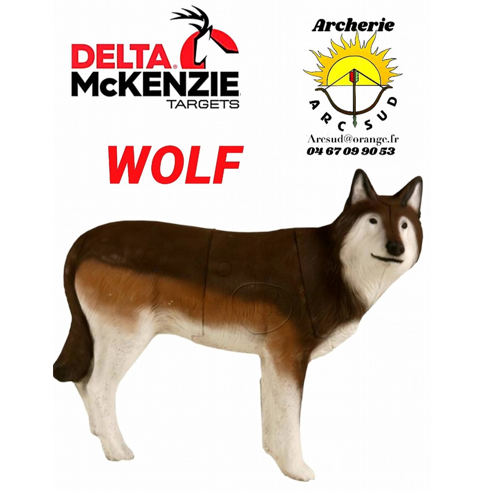 Delta mckenzie bêtes 3d wolf