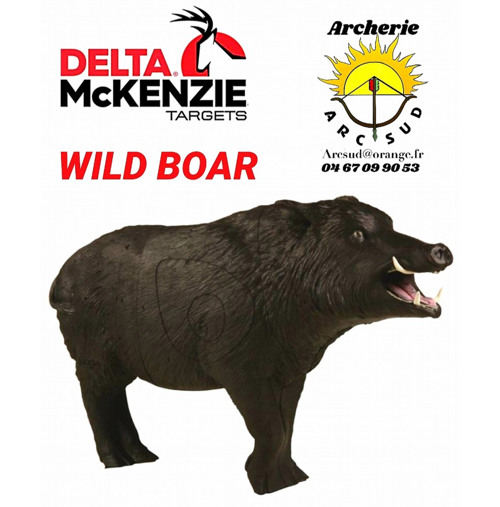 Delta mckenzie bêtes 3d wild boar