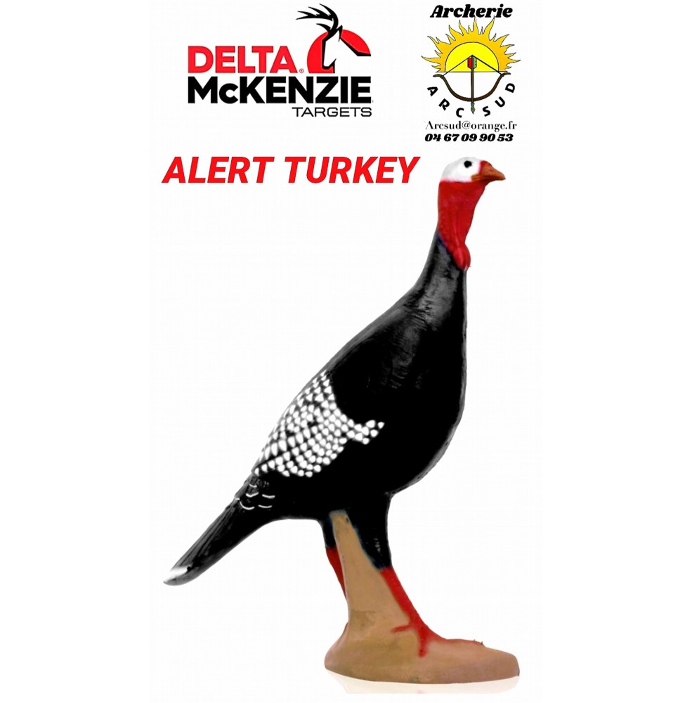 Delta mckenzie bêtes 3d alert turkey
