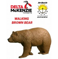Delta mckenzie bêtes 3d walking brown bear