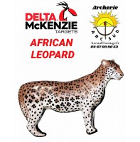 Delta mckenzie bêtes 3d african léopard