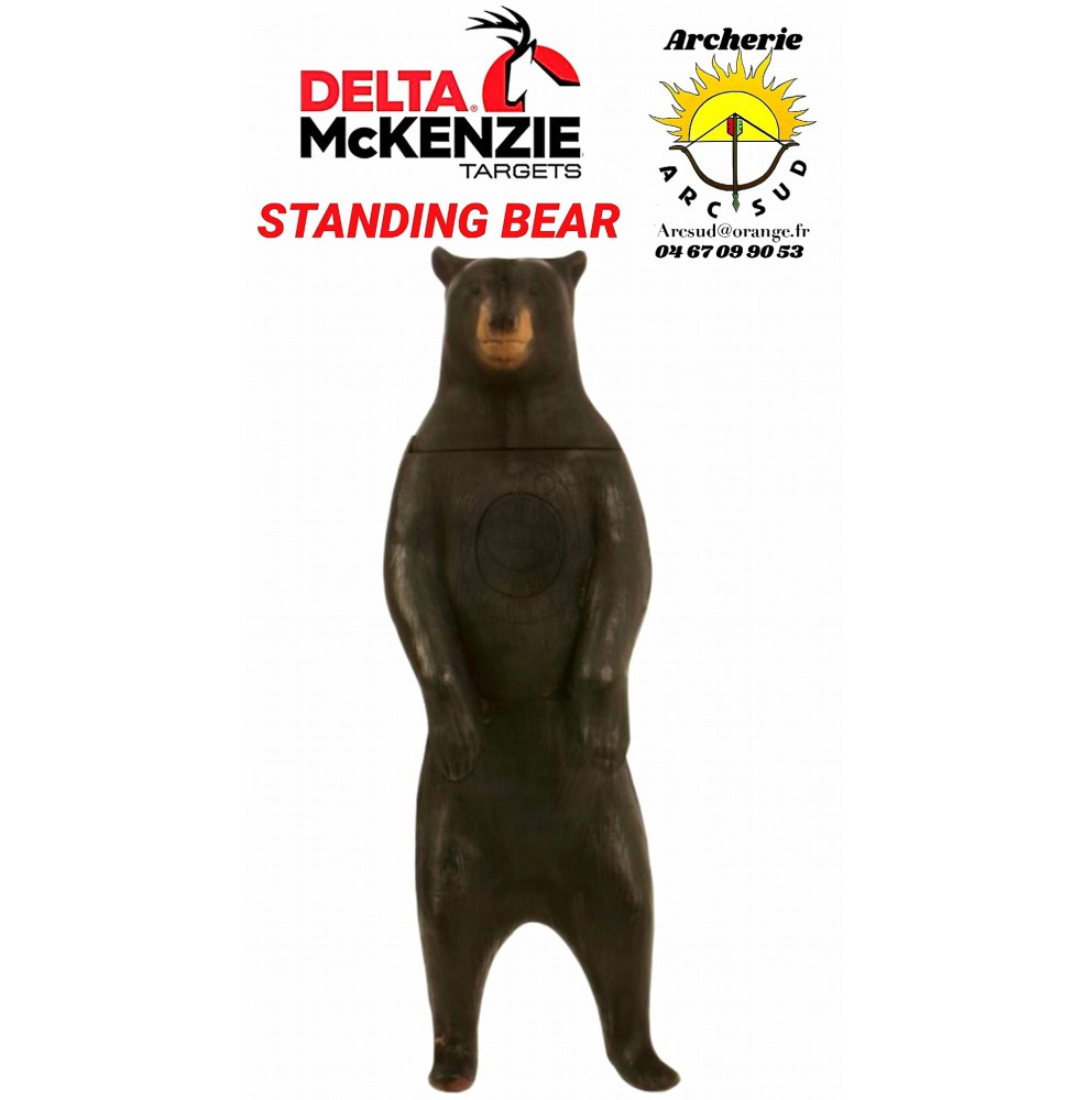 Delta mckenzie bêtes 3d standing bear