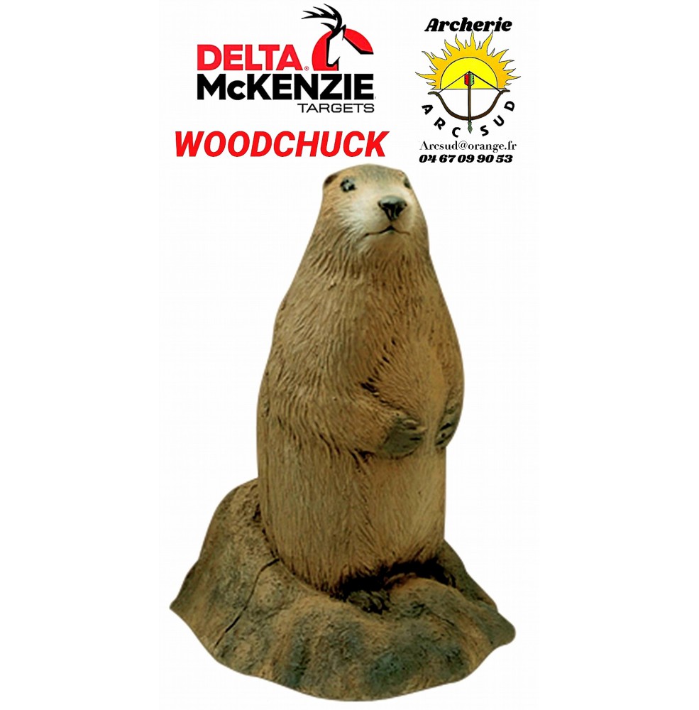 Delta mckenzie bêtes 3d woodchuck