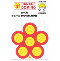 Danage blasons 40 cm 6 spots