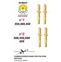 Carbon express insert pin nano pro (par 12)