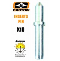 Easton insert pin x 10  (par 12)