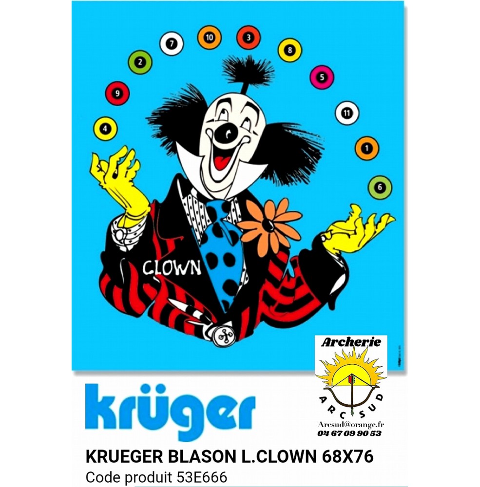 Kruger blason loisir clown 53e666