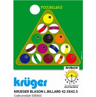 Kruger blason loisir billard 53e663