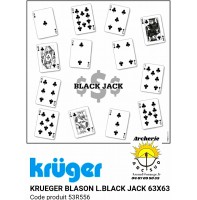 Kruger blason loisir black jack 53r556