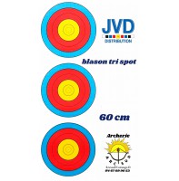 jvd blason tri spot 60 cm