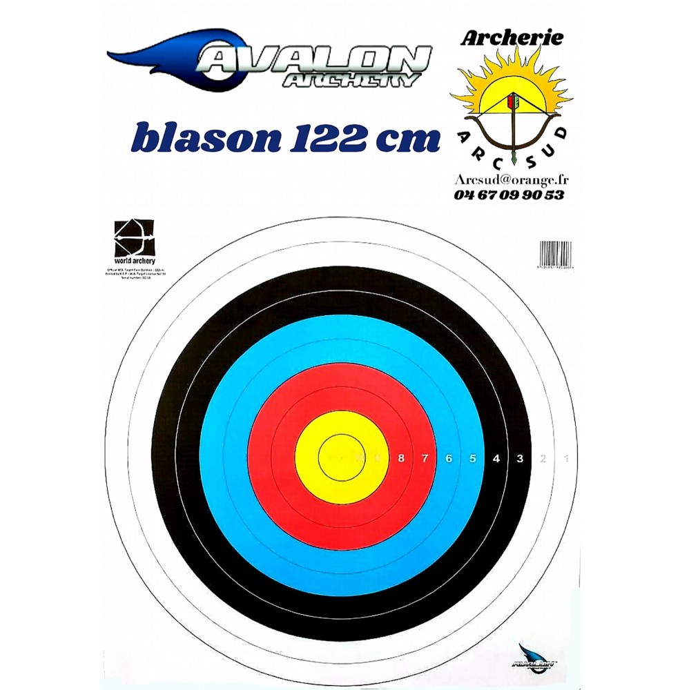 Avalon blason 122 cm 