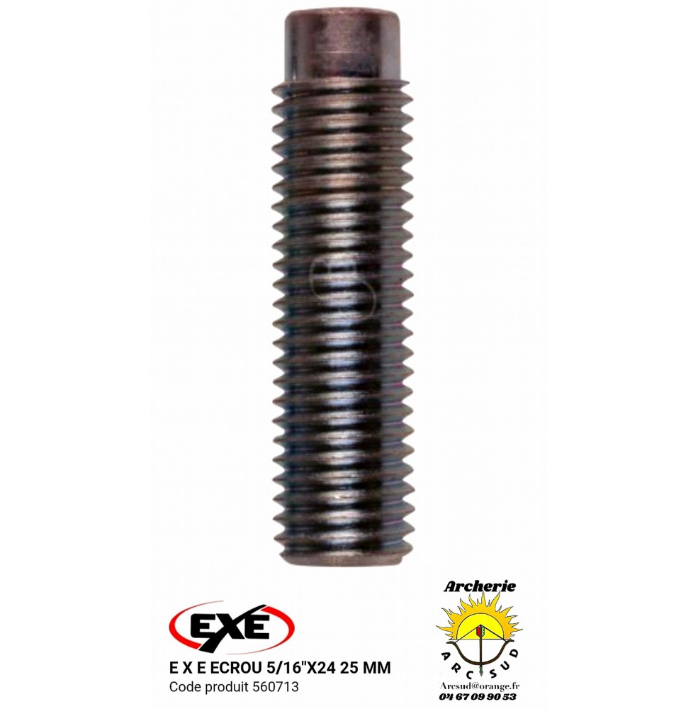 Exe vis 5/16 x 24 de 25 mm ref 560713