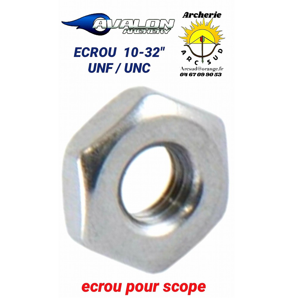 Avalon ecrou pour scope 10/32