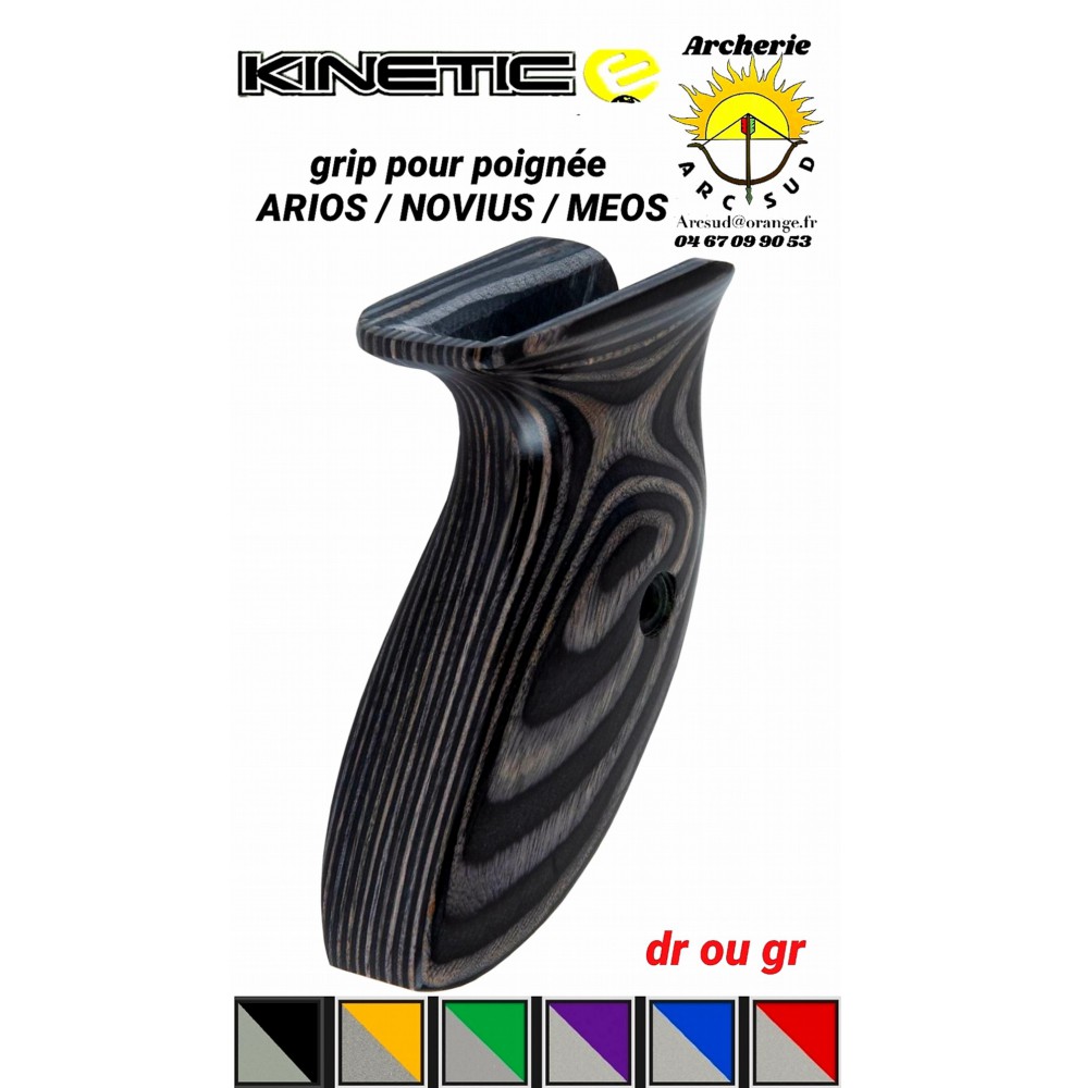 Kinetic grip bois pour poignée arios/novius/meos